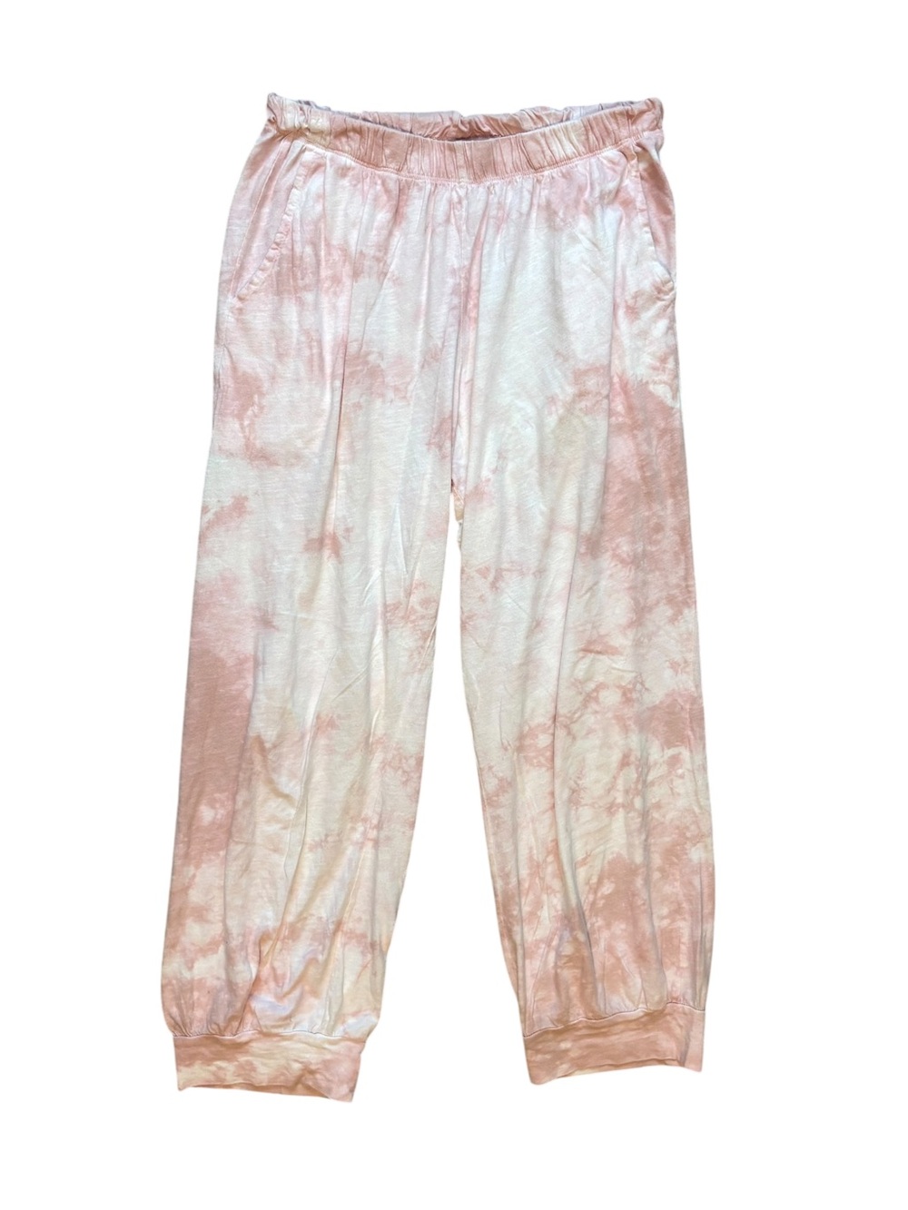 PJ Harlow Supima Cotton Slub Tie Dye Jojo Jogger Pajama Pants Size 1 / XS-S
